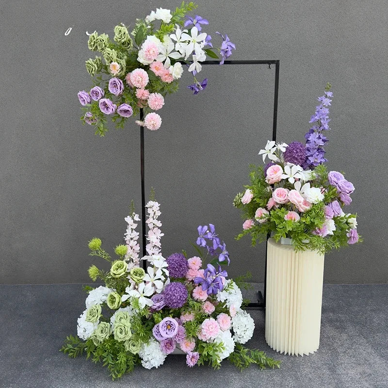Fleurs Artificielles Mariage Arche et Allée