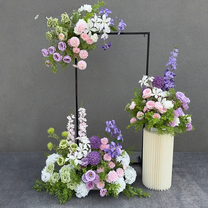 Fleurs Artificielles Mariage Arche et Allée