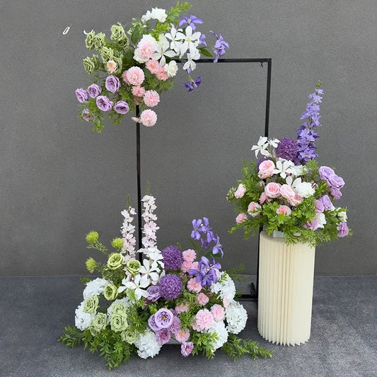 Fleurs Artificielles Mariage Arche et Allée