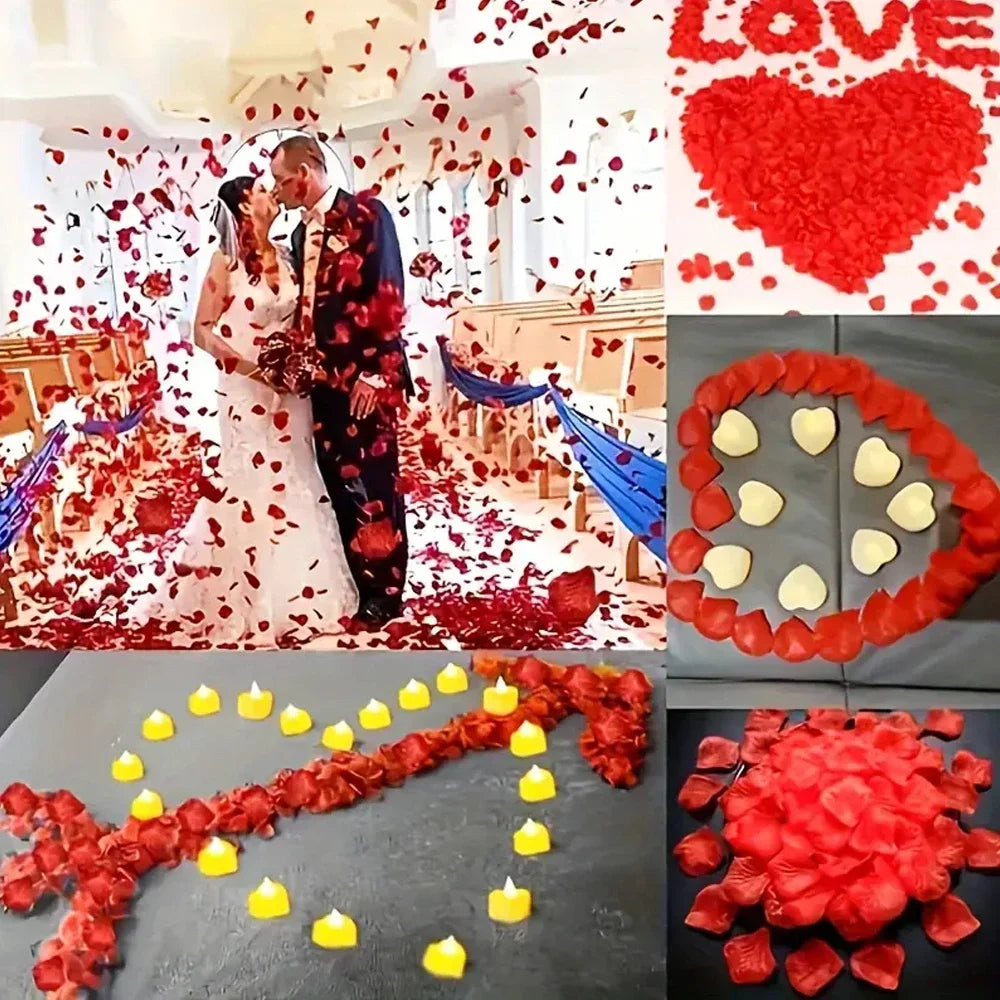 Pétales de Rose Artificiels Mariage