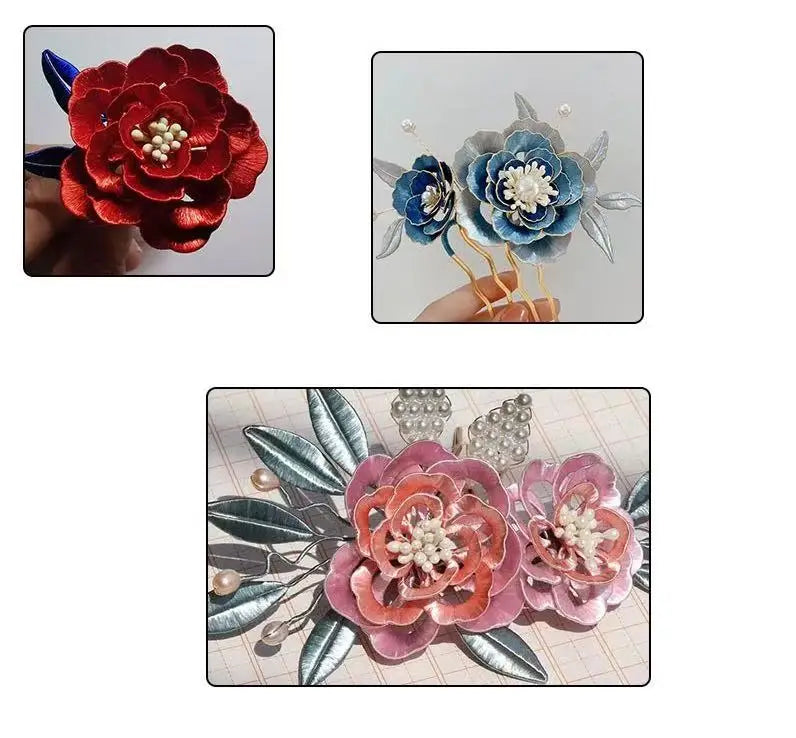 Étamines perlées pour fleurs artificielles DIY