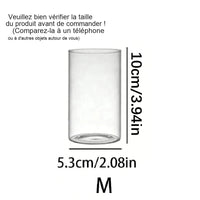 Bougeoir Mariage Photophore en Verre — M (10 cm)