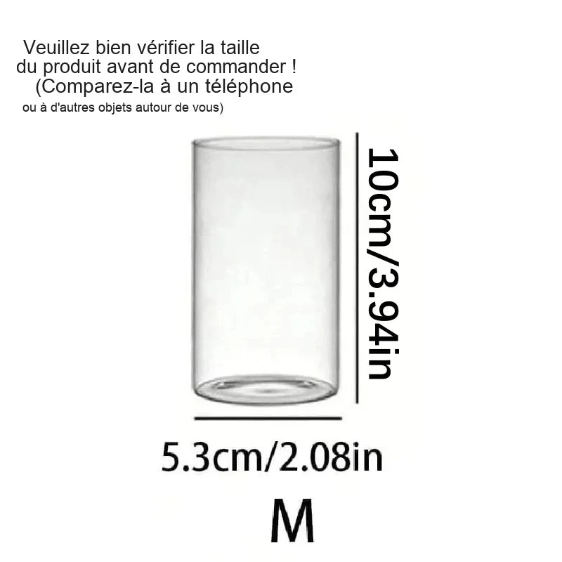 Bougeoir Mariage Photophore en Verre — M (10 cm)