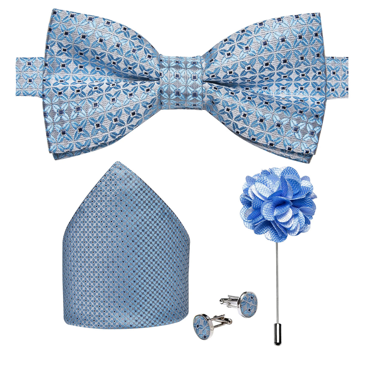 Nœud papillon mariage homme 4 pièces — vue 58
