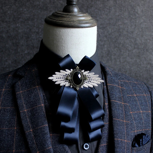 Nœud Papillon Mariage Broche Strass