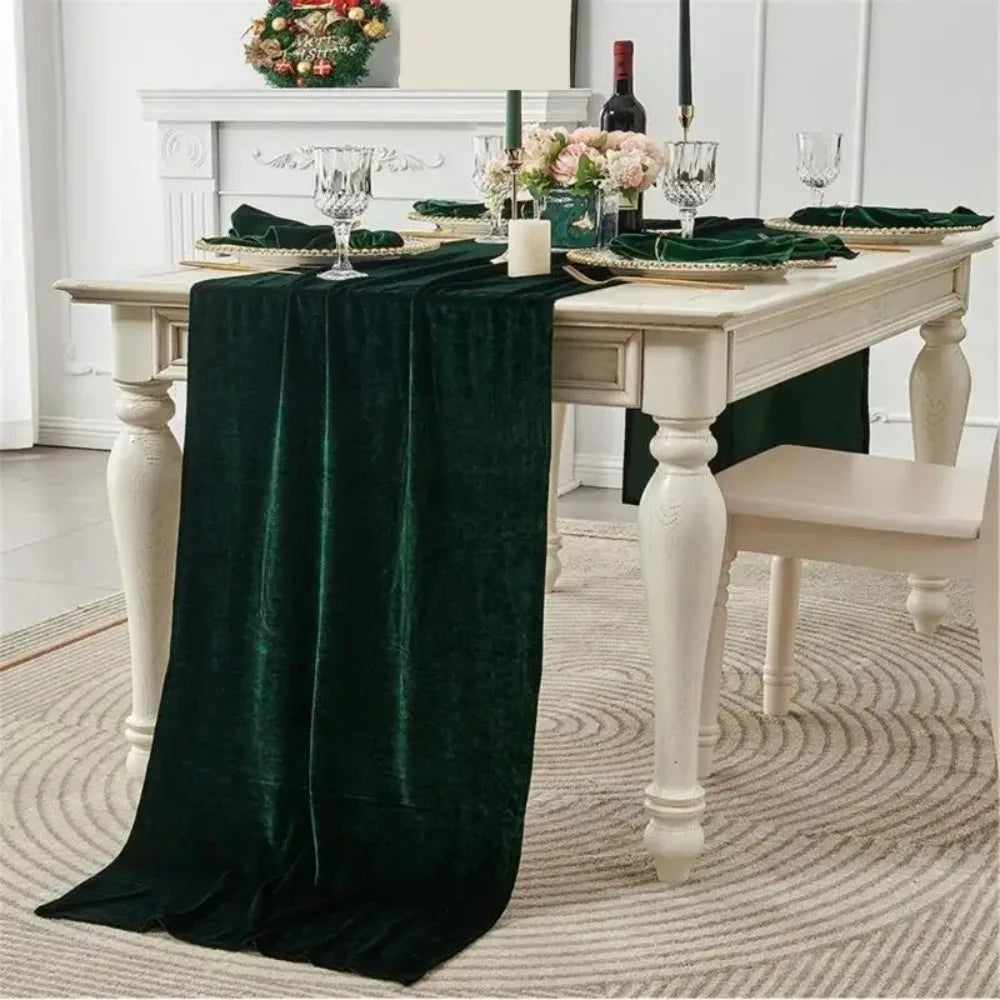 Chemin de Table Velours Antidérapant