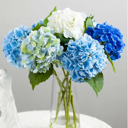 Tige d'Hortensia Artificiel Mariage 52 cm