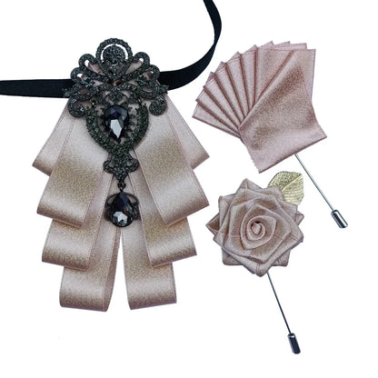 Nœud papillon mariage bijou et pochette — vue 14