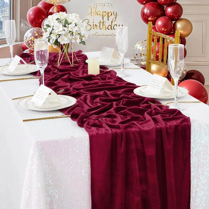 Chemin de Table Velours Antidérapant