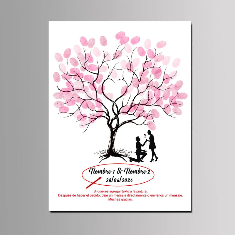 Arbre à Empreintes Original Mariage