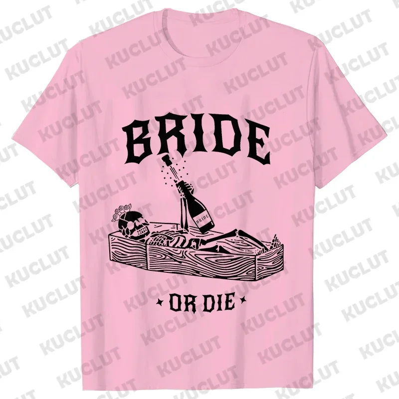 T-shirt EVJF Halloween Bride or Die