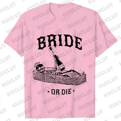 T-shirt EVJF Halloween Bride or Die