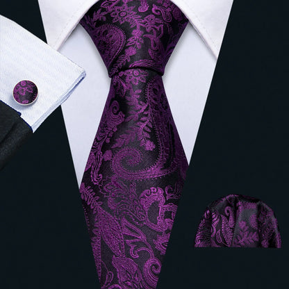 Cravate Mariage Homme Pochette et Manchettes — vue 20
