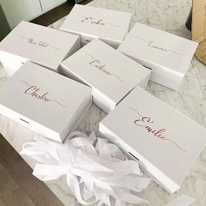 Boîte Cadeau Témoin Mariage Personnalisée