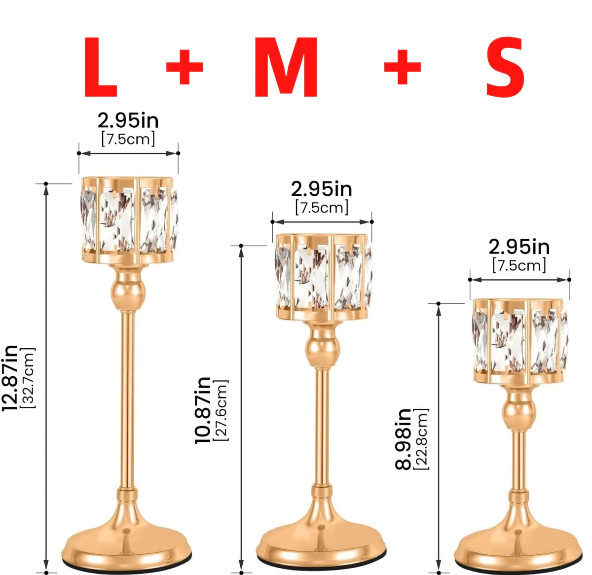 Chandeliers Cristal K9 Mariage Chic — vue 7