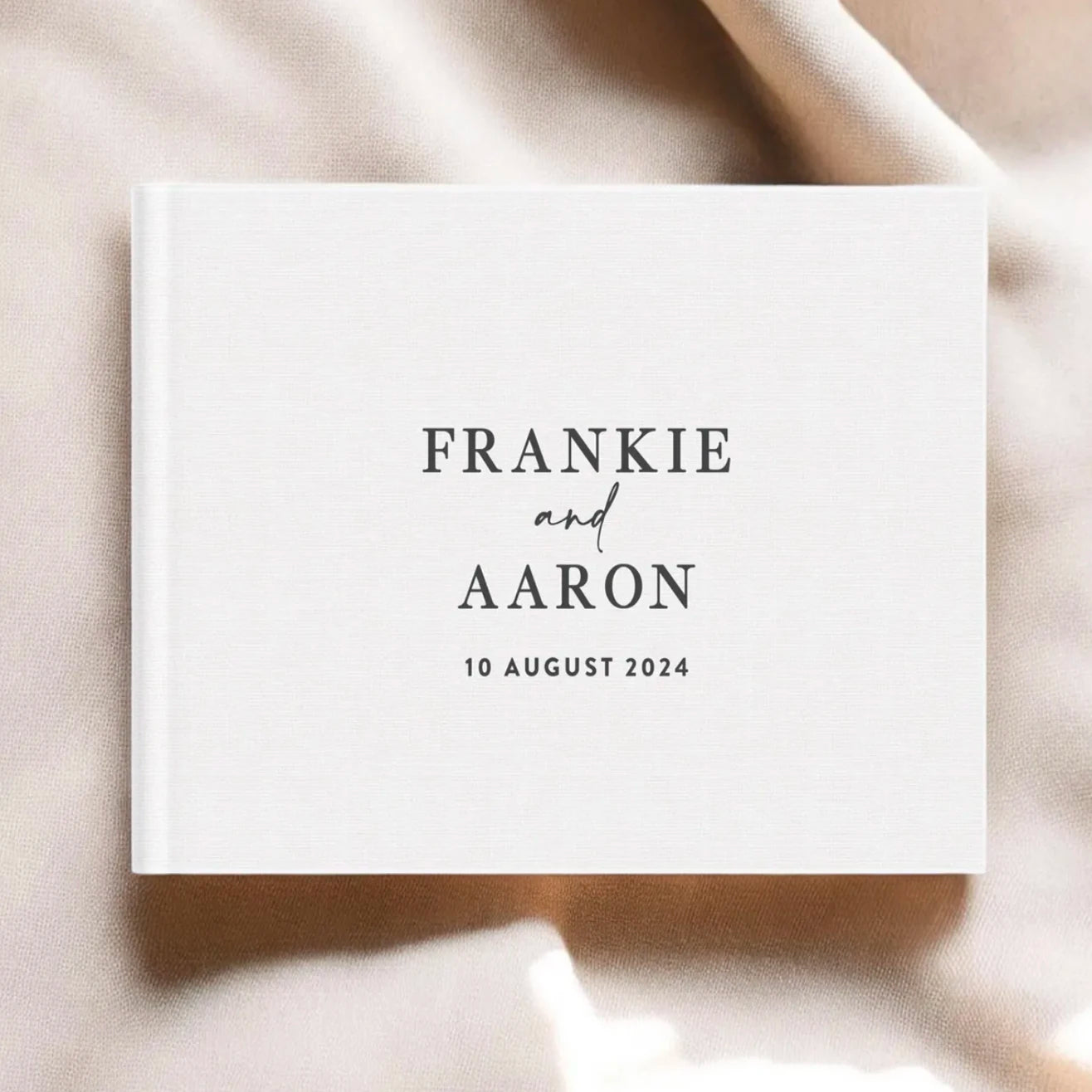 Livre d'or mariage fiançailles EVJF personnalisé