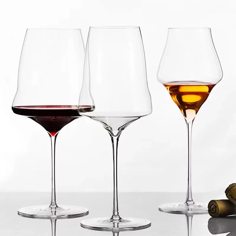 Verre à Vin et Flûte Cristal Mariage Ultra-Fin