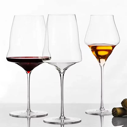 Verre à Vin et Flûte Cristal Mariage Ultra-Fin
