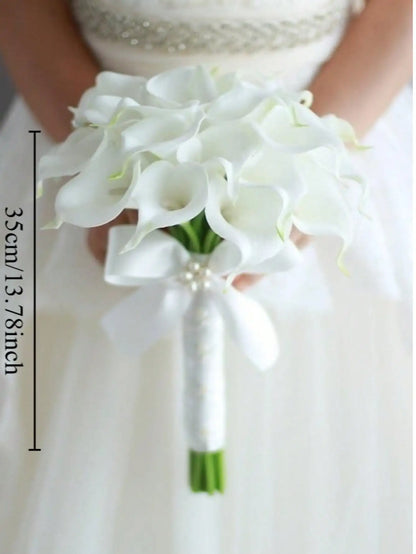 Bouquet Callas Fleurs Artificielles Mariage