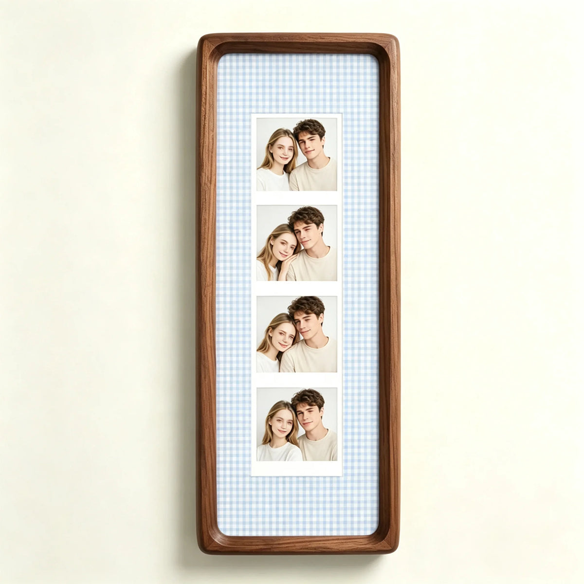 Cadre Photo Mariage Photobooth en Noyer — vue 9