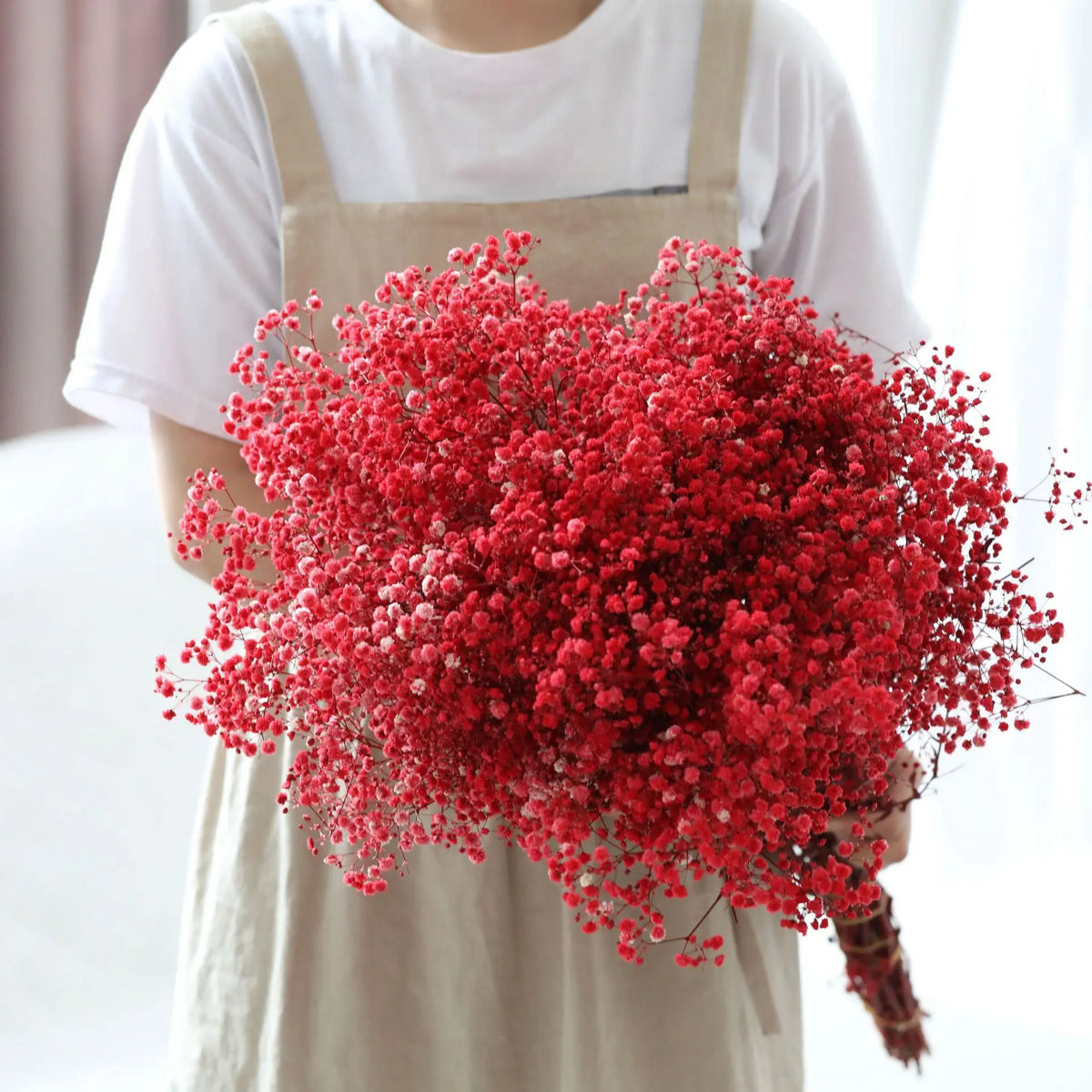 Bouquet de Gypsophile Fleurs Séchées Mariage — vue 13
