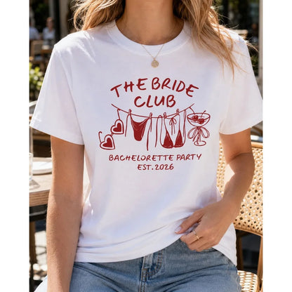 T-shirt EVJF The Bride Club 2026