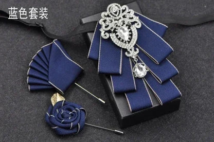 Nœud papillon mariage rubans style anglais — vue 7