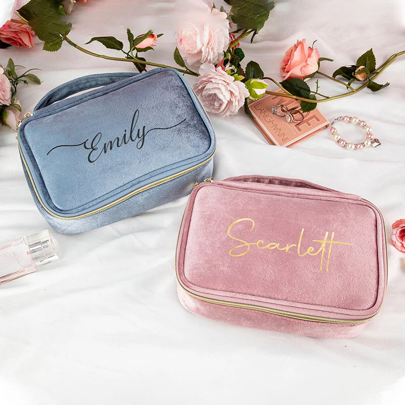 Trousse de Toilette Demoiselle d'Honneur Personnalisée
