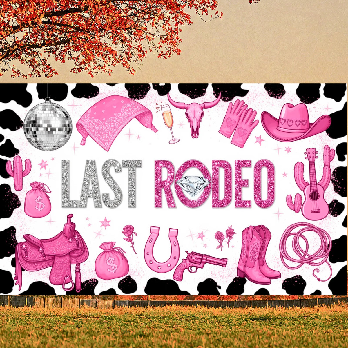 Toile de Fond EVJF Last Rodeo