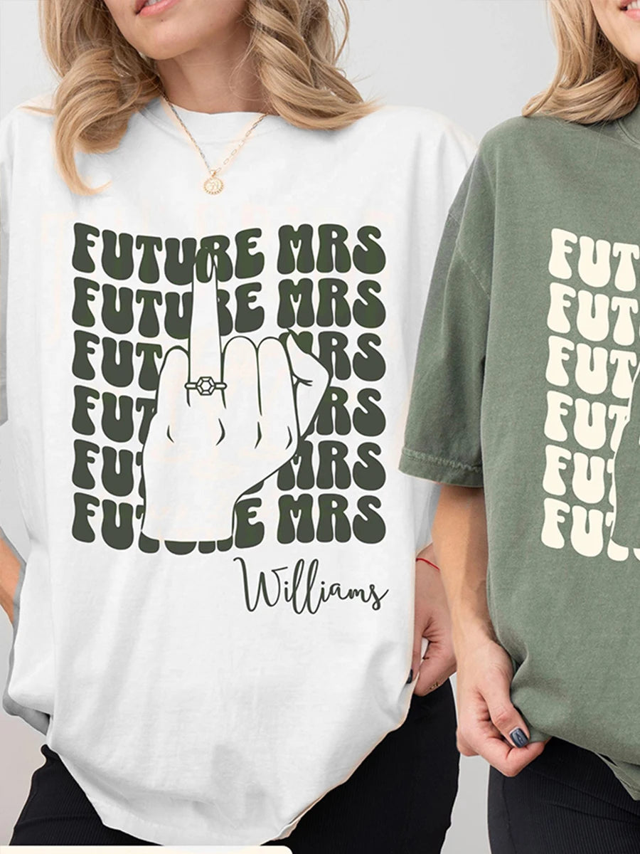 T-shirt EVJF Personnalisé Future Mrs