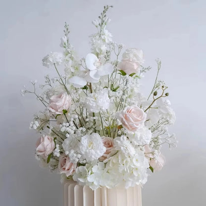 Composition Fleurs Artificielles Mariage Blanche — vue 3