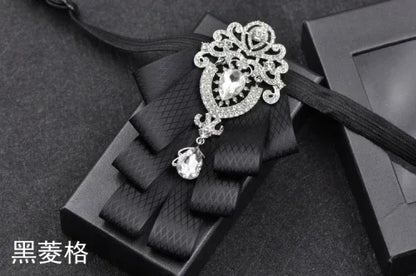 Nœud papillon mariage rubans style anglais — vue 40