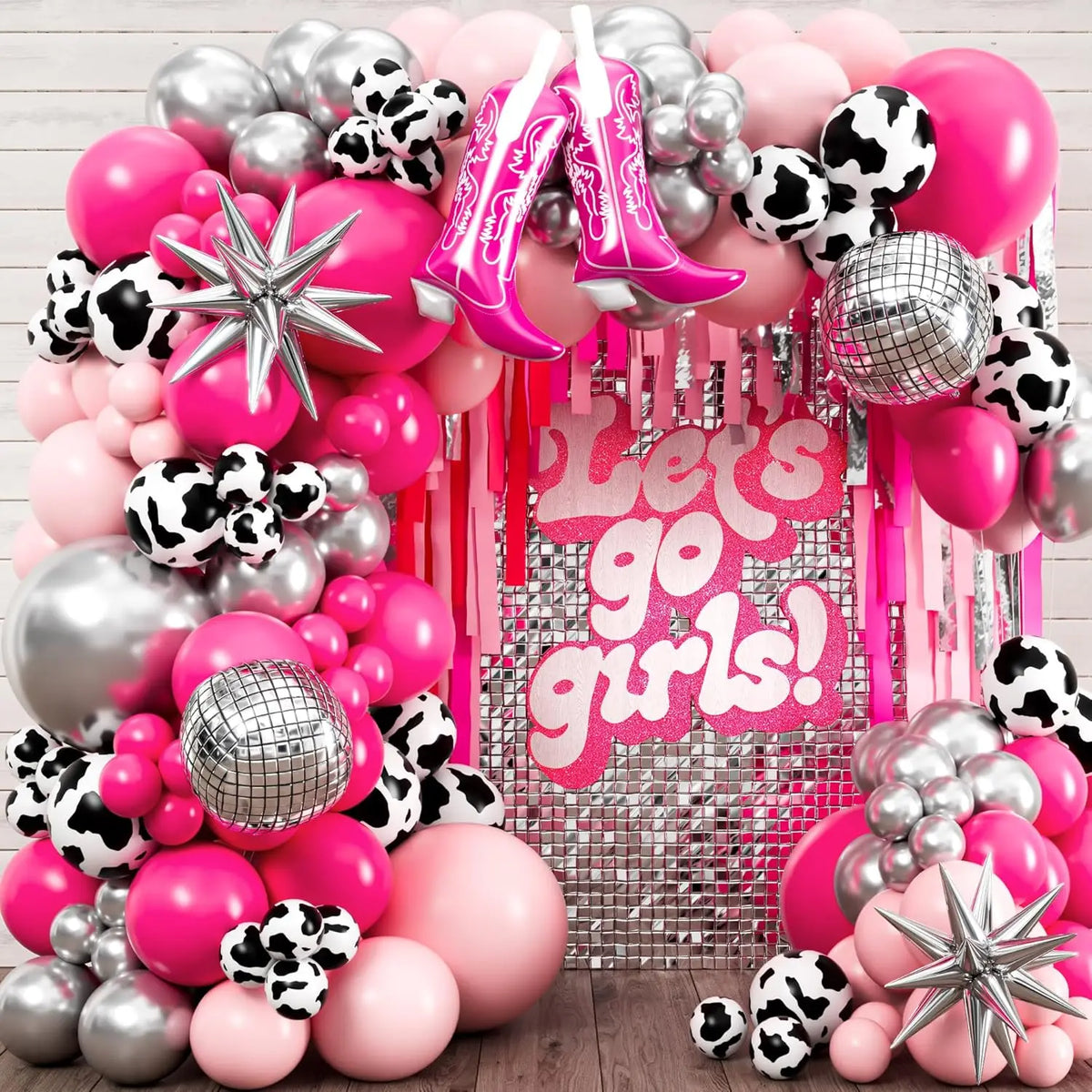 Kit Arche Ballons EVJF Cowgirl