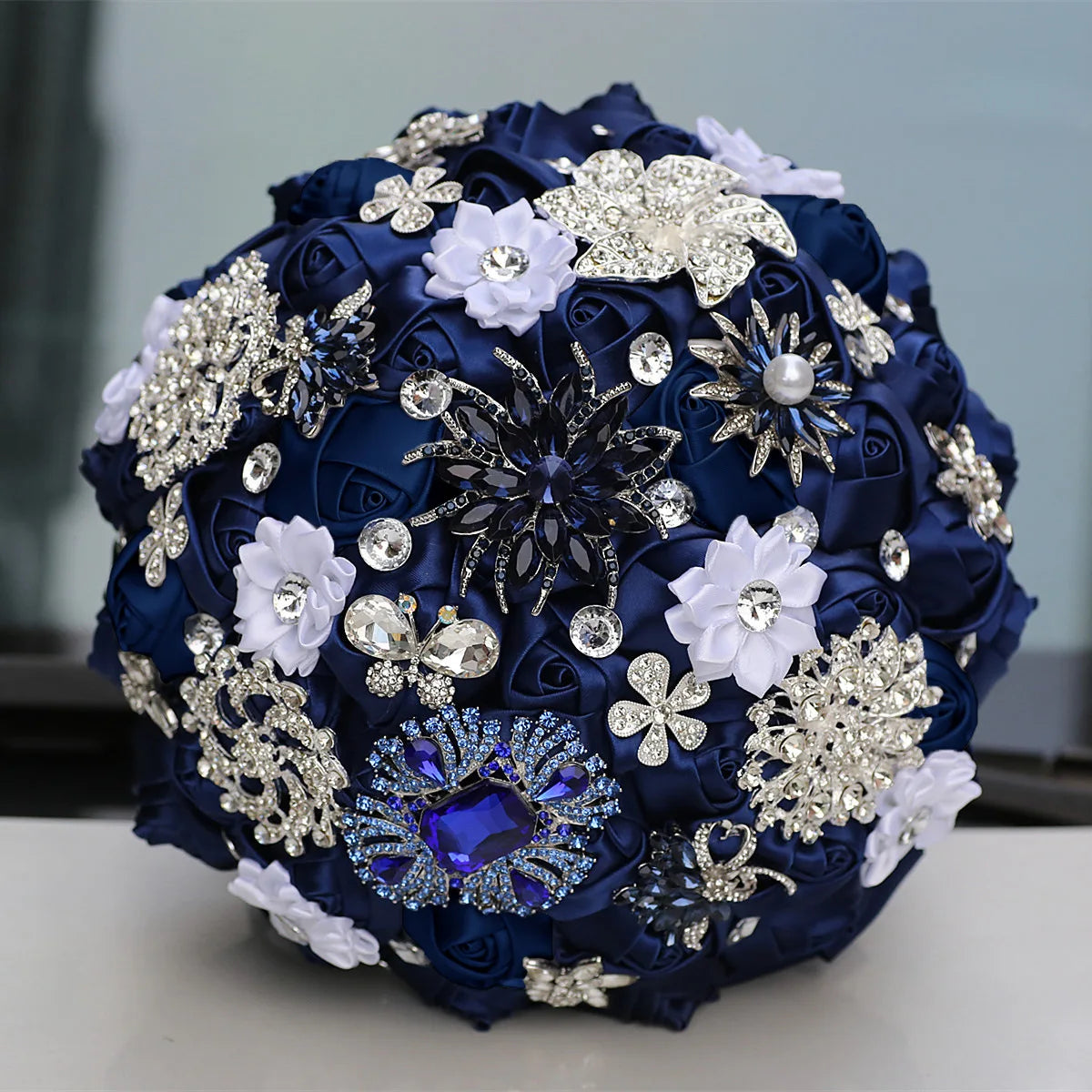 Bouquet de Mariée Broche Papillon