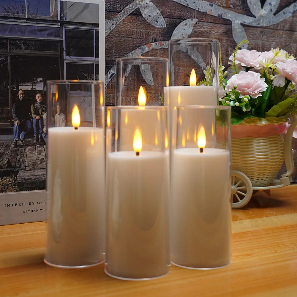 Bougies Mariage LED Télécommande