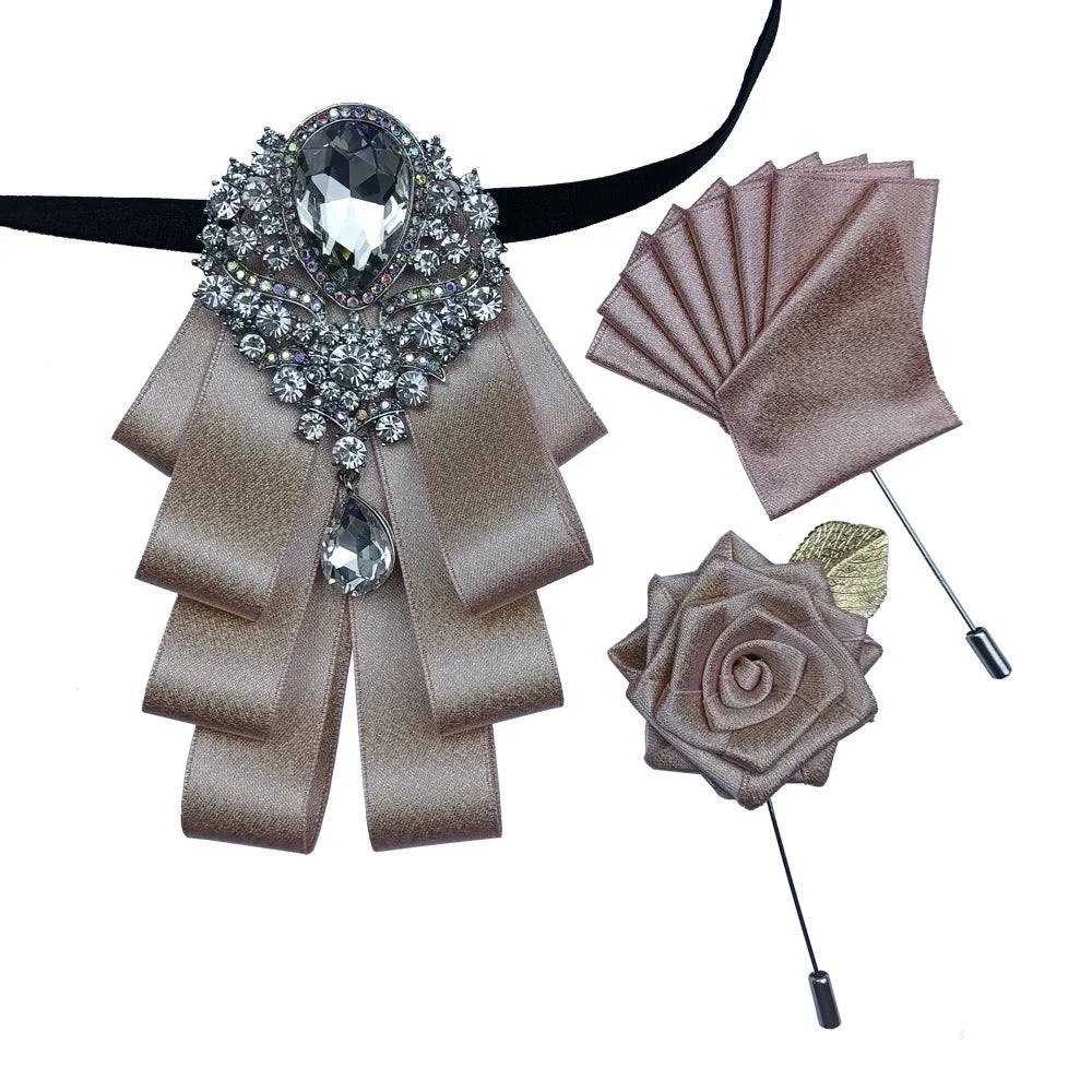 Nœud papillon mariage bijou et pochette — vue 33