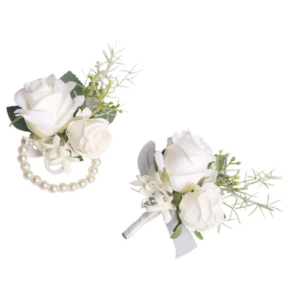 Corsage Poignet et Boutonnière Mariage