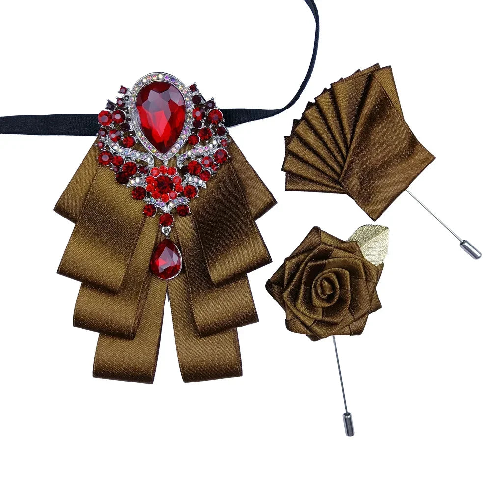 Nœud papillon mariage bijou et pochette — vue 16