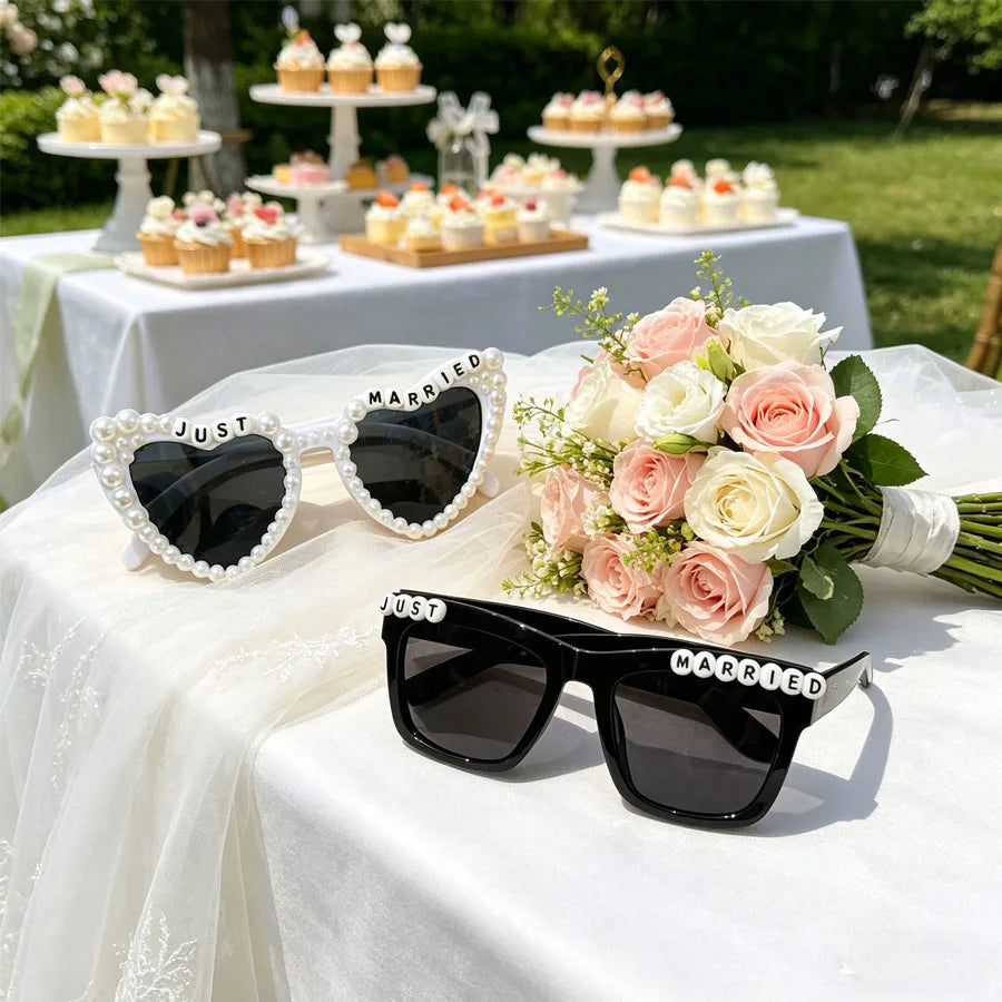 Lunettes Photobooth Mariage à Perles — vue 5
