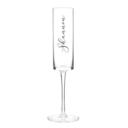 Flûte à Champagne Personnalisée Gravée Prénoms et Date