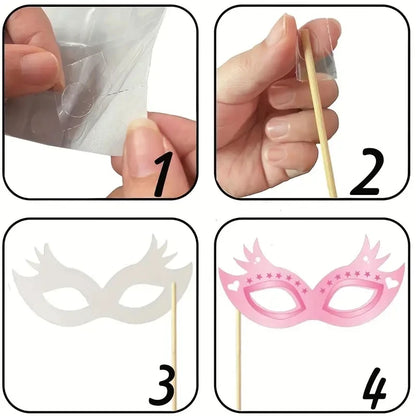 Kit Photobooth Mariage 53 Accessoires — vue 2