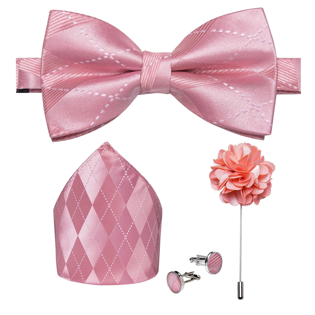 Nœud papillon mariage homme 4 pièces — vue 28