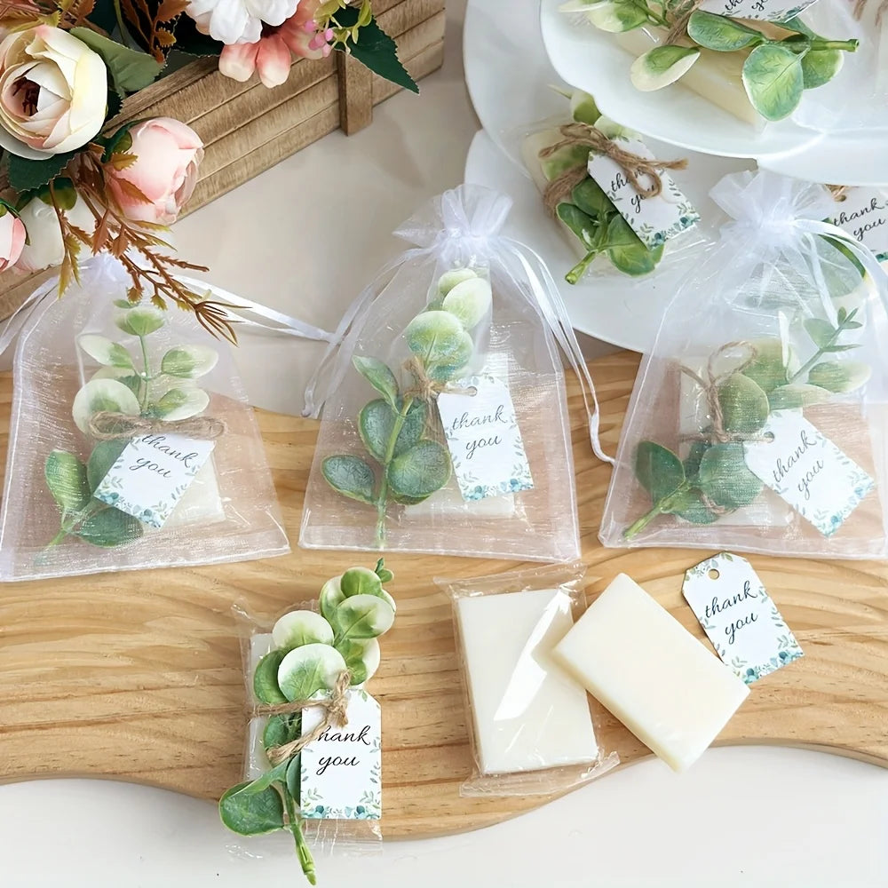 Mini Savons Blancs Invités Mariage