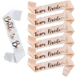 Écharpe EVJF Team Bride rose gold