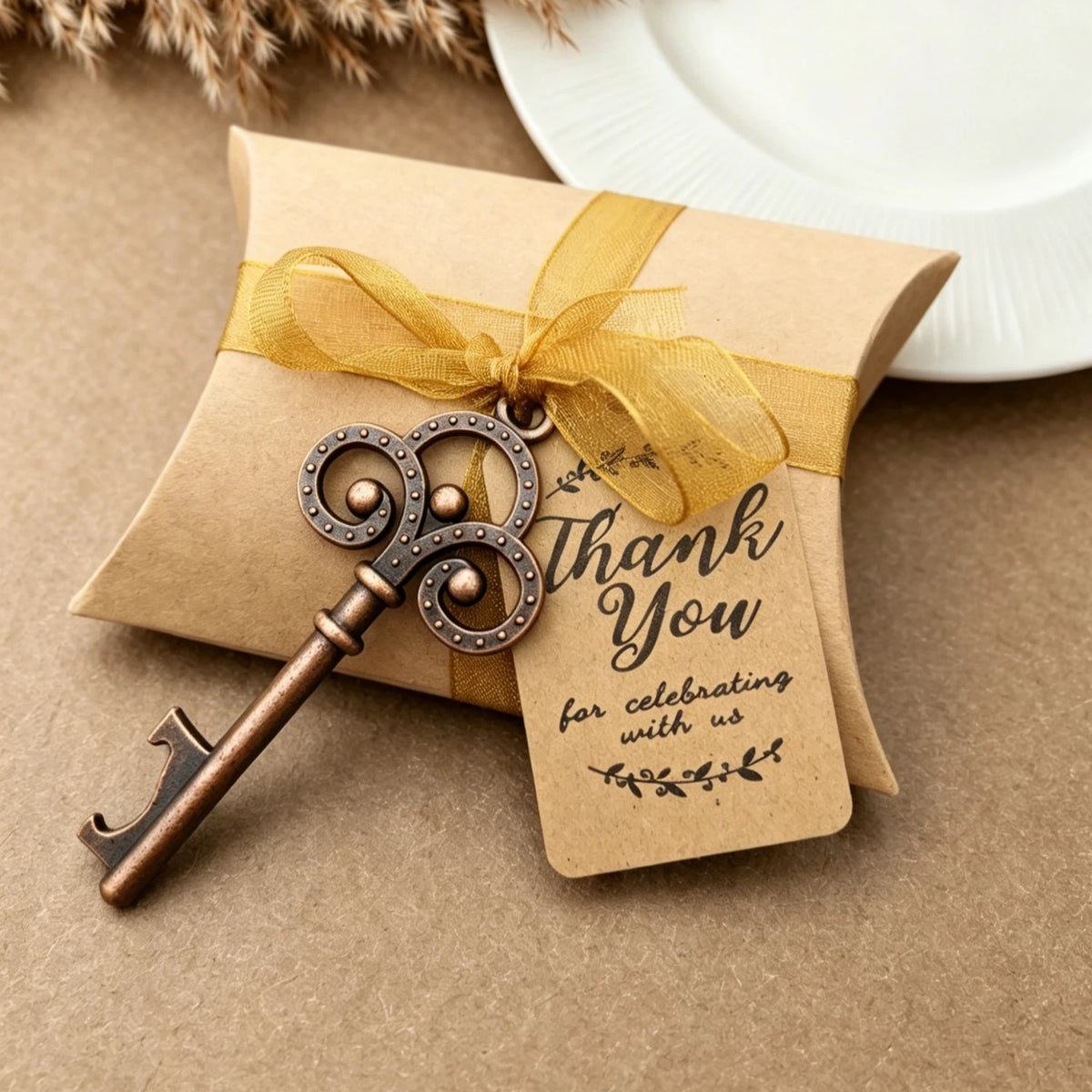 Cadeau invité mariage clé décapsuleur — vue 6
