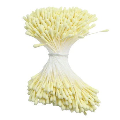 Étamines perlées pour fleurs artificielles DIY