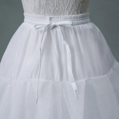 Jupon Mariée sans Cerceau en Tulle