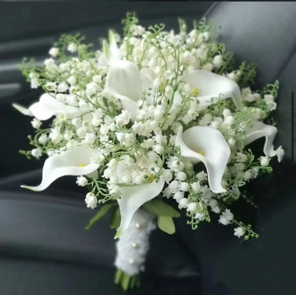 Bouquet Callas Fleurs Artificielles Mariage