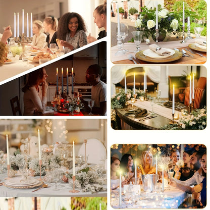 Bougies LED Mariage Lot de 6