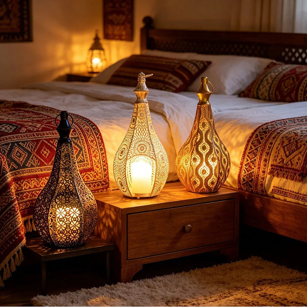 Lanterne Marocaine Ajourée Mariage